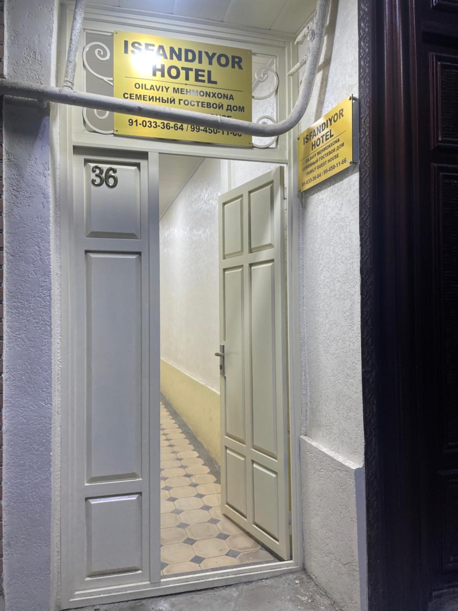 Isfandiyor Hotel Samarkand Exterior photo